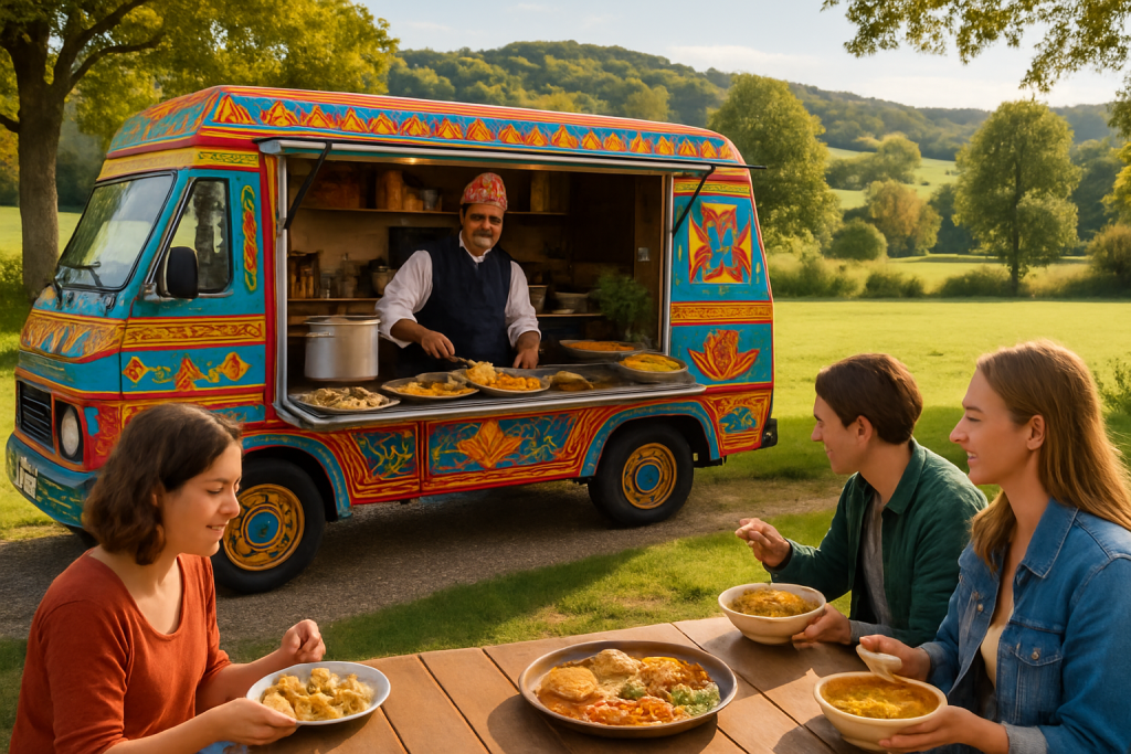 découvrez la richesse de la gastronomie népalaise dans un food-truck coloré en maine-et-loire. une aventure culinaire unique vous attend, alliant traditions savoureuses et couleurs vibrantes. ne manquez pas cette expérience gastronomique inédite !