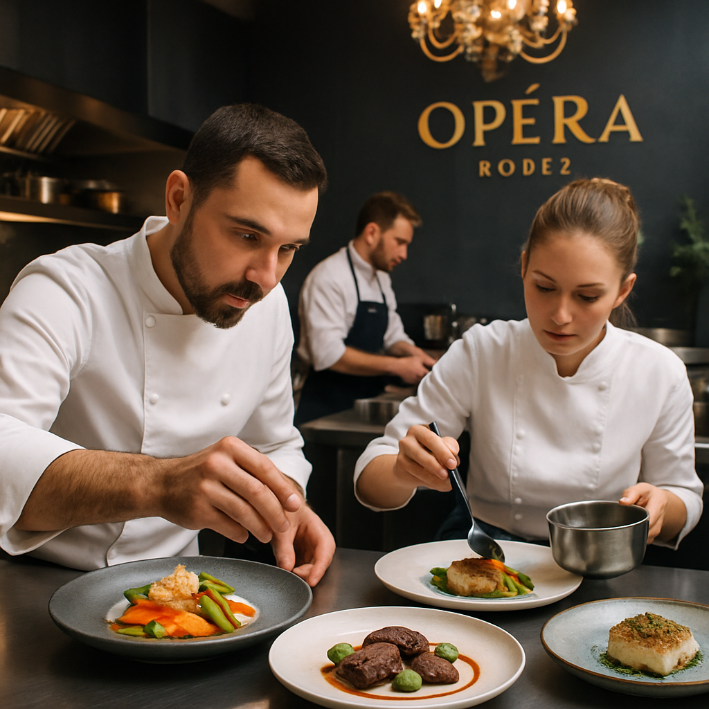découvrez une expérience gastronomique unique à rodez, où un chef venu de copenhague s’associe à vasco baldisserotto dans les cuisines d’opéra pour une évasion culinaire exceptionnelle.