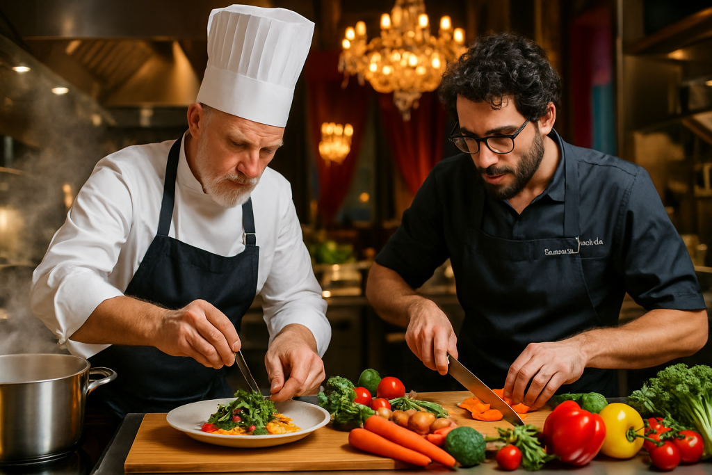 découvrez une expérience gastronomique unique à rodez, où un chef venu de copenhague s'associe à vasco baldisserotto pour réinventer la cuisine de l'opéra. un voyage culinaire inédit au cœur de l'aveyron.