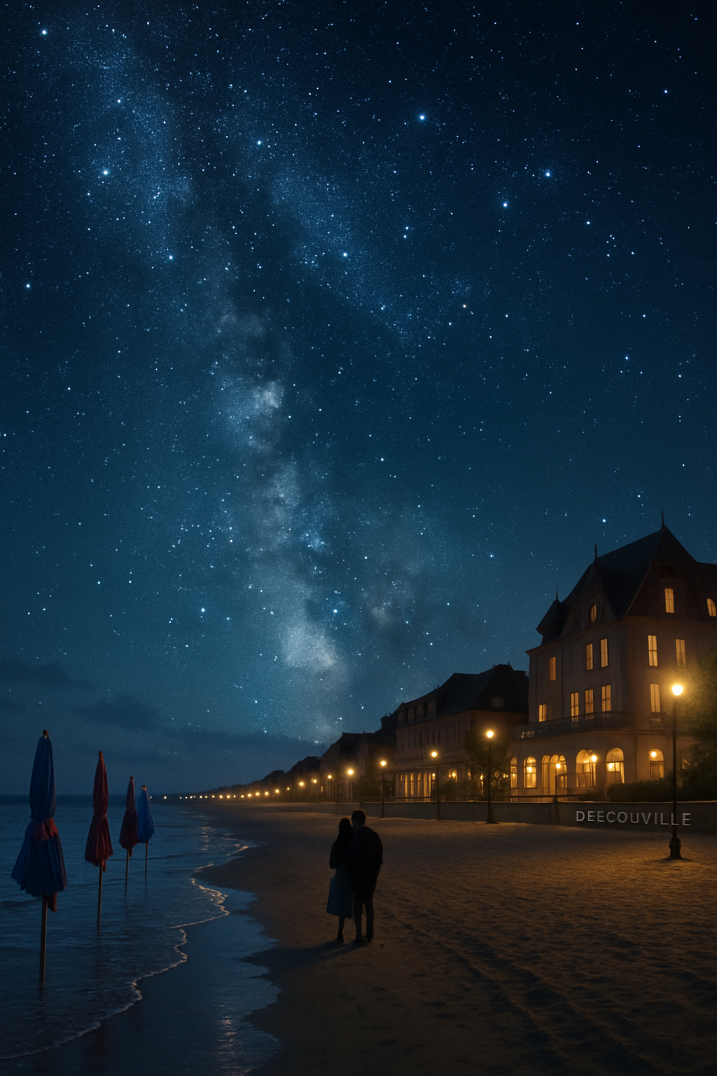découvrez une nuit magique sous les étoiles à deauville, entre paysages enchanteurs et atmosphère féerique pour une expérience inoubliable.