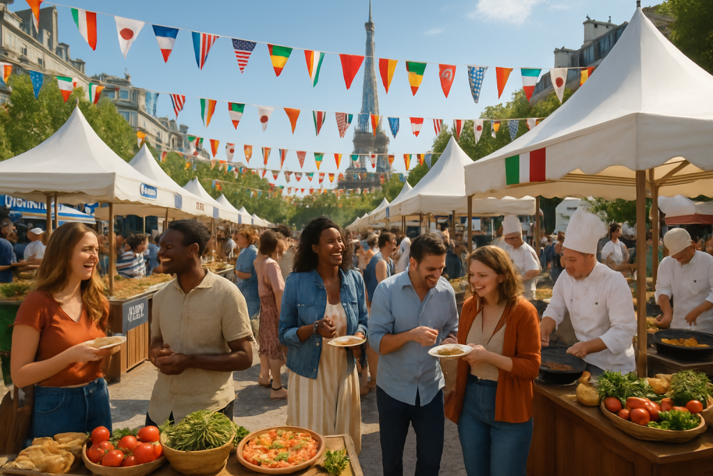 découvrez le village international de la gastronomie à paris en 2025, un événement incontournable qui célèbre les saveurs du monde avec des dégustations, ateliers et animations pour tous les gourmets.