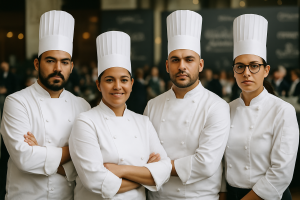 découvrez les quatre chefs portoricains remarquables en compétition pour la finale des prestigieux prix de la gastronomie ibero-américaine.