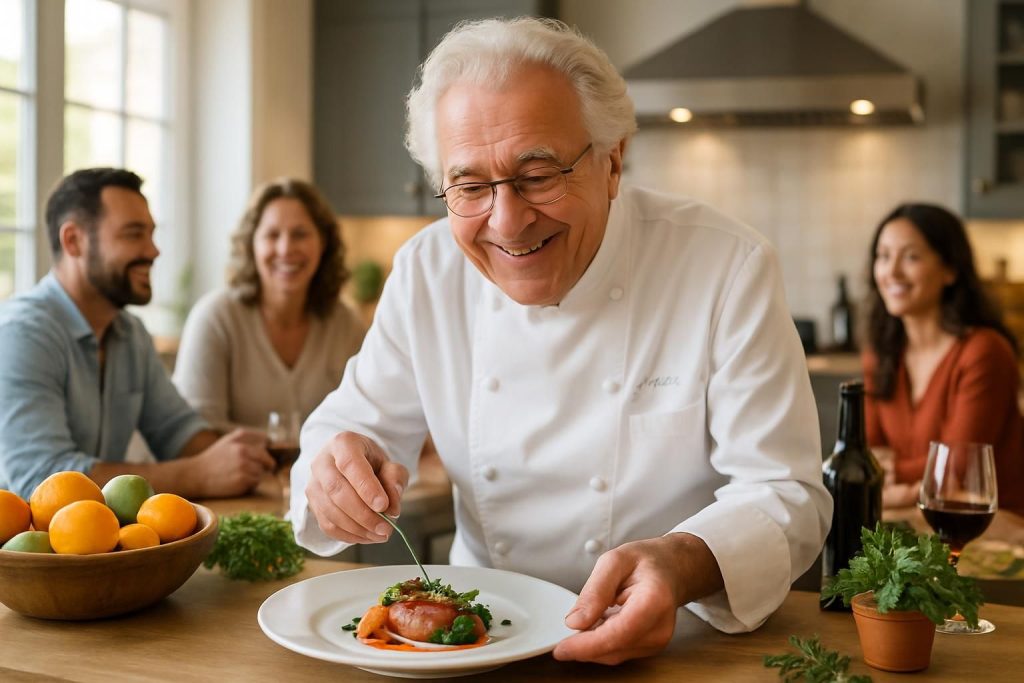 découvrez comment michel trama célèbre la gastronomie comme un vecteur essentiel de dignité et de chaleur humaine, retrouvant ainsi les valeurs profondes du partage et du plaisir à travers la cuisine.