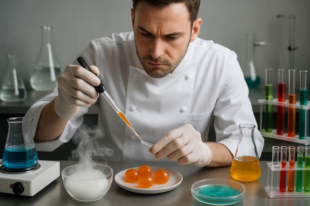 découvrez le manuel complet de la gastronomie moléculaire par hervé this, explorant les secrets scientifiques derrière la cuisine moderne et innovante.