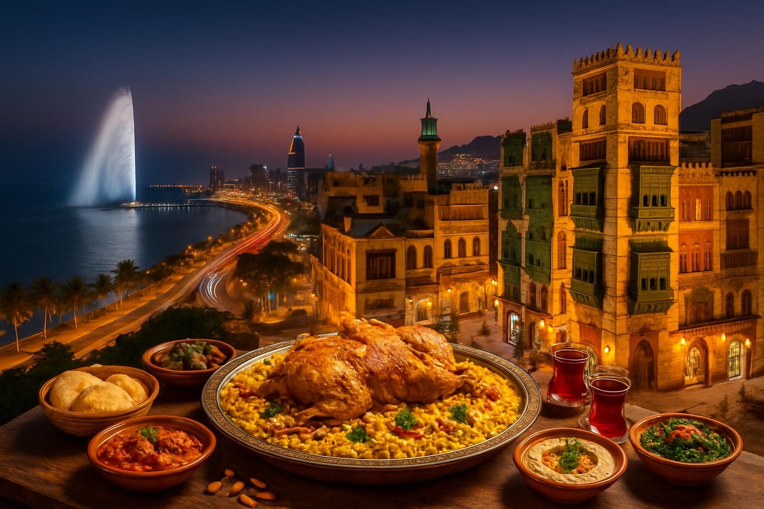 jeddah et taif en arabie saoudite intègrent la plateforme mondiale des régions et obtiennent le titre prestigieux de « région gastronomique mondiale 2027 », célébrant leur héritage culinaire unique.