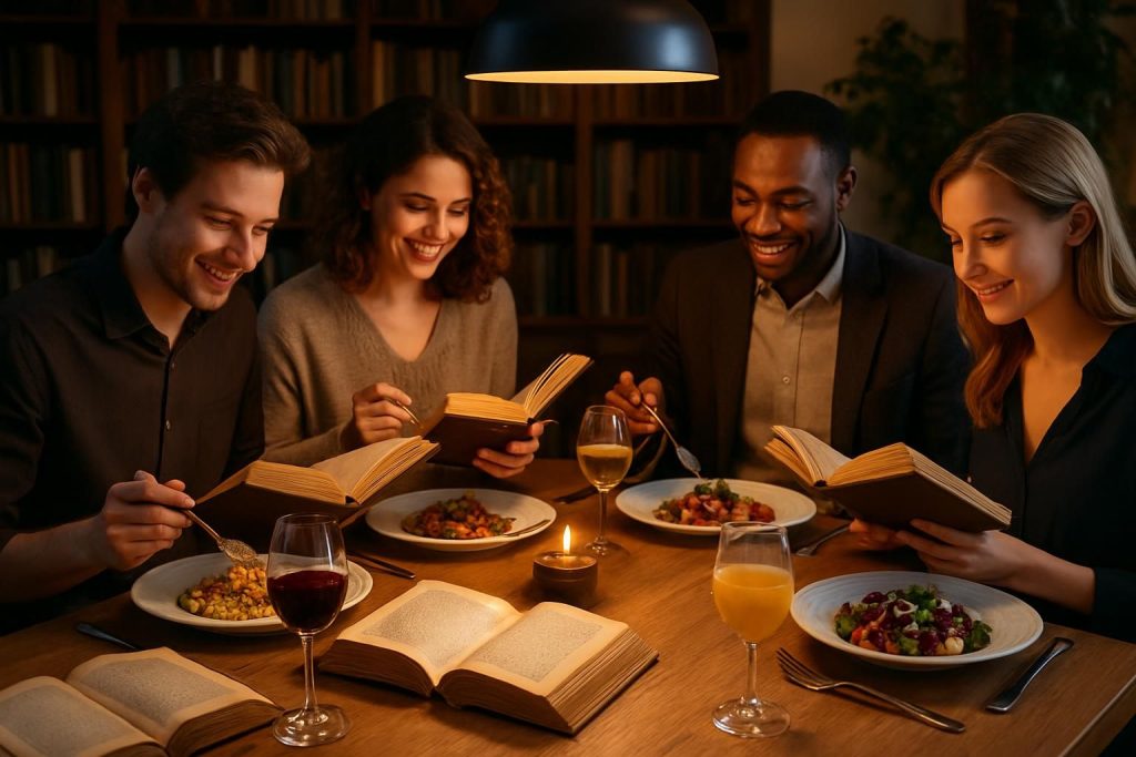 découvrez réjaumont et vivez une soirée unique alliant délices littéraires et plaisirs gourmands avec le tourne-pages, pour une expérience culturelle et gastronomique inoubliable.