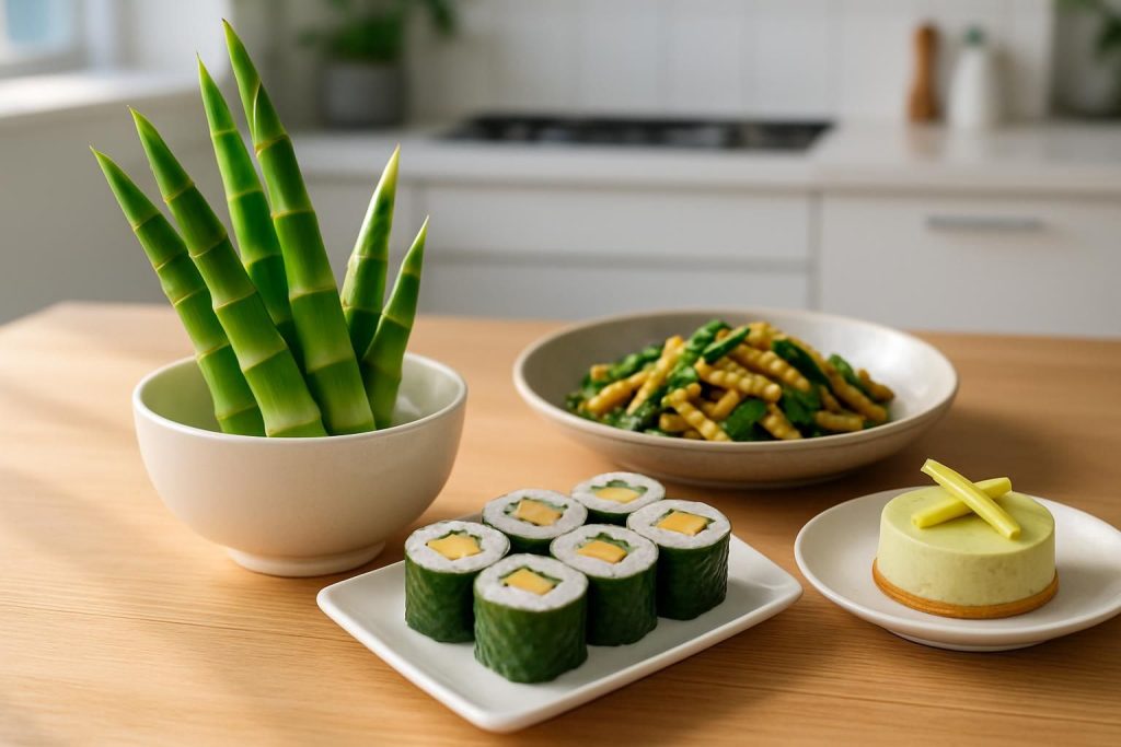 découvrez comment le bambou révolutionne la gastronomie avec ses qualités écologiques et gustatives, promettant un avenir culinaire durable et innovant.