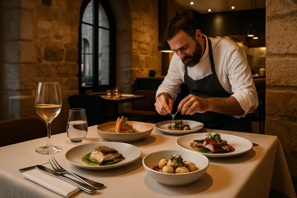 découvrez l'expérience unique de gaùta, la nouvelle aventure culinaire signée vivien durand à bordeaux, au cœur du quartier vibrant de saint-michel.