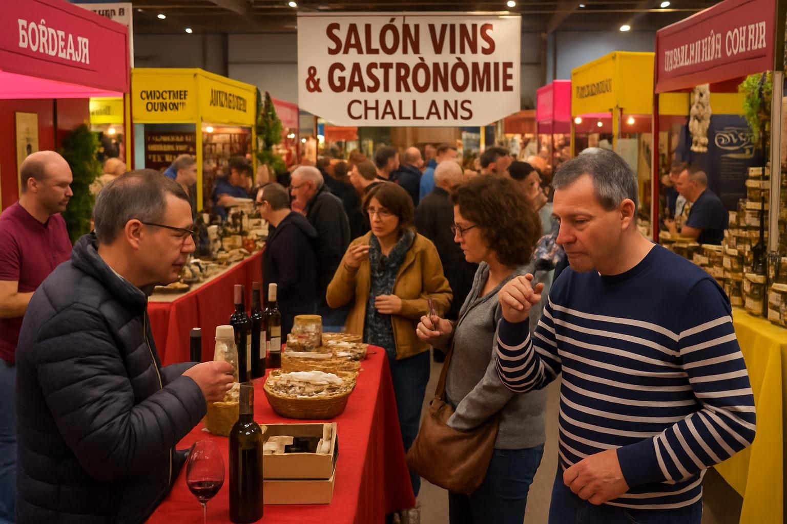 découvrez la 16e édition du salon vins et gastronomie à challans les 2 et 3 mai, un rendez-vous incontournable pour les amateurs de vins et de saveurs locales.
