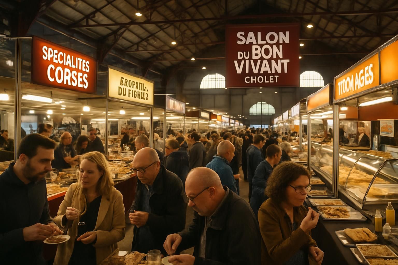 découvrez le salon du bon vivant à cholet, un événement gourmand et festif qui attire chaque année 30 000 visiteurs pour des moments de plaisir et de convivialité.