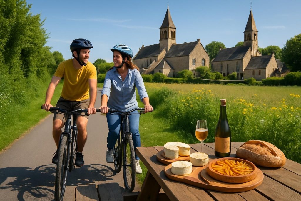 découvrez le bessin lors d'un week-end inoubliable pour deux, alliant patrimoine riche, balades à vélo et délices gastronomiques pour une expérience unique.