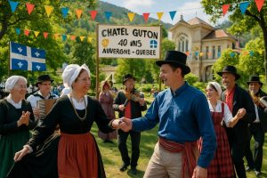 célébrez quarante ans de rencontres culturelles entre l'auvergne et le québec à châtel-guyon, un événement riche en échanges, traditions et découvertes.