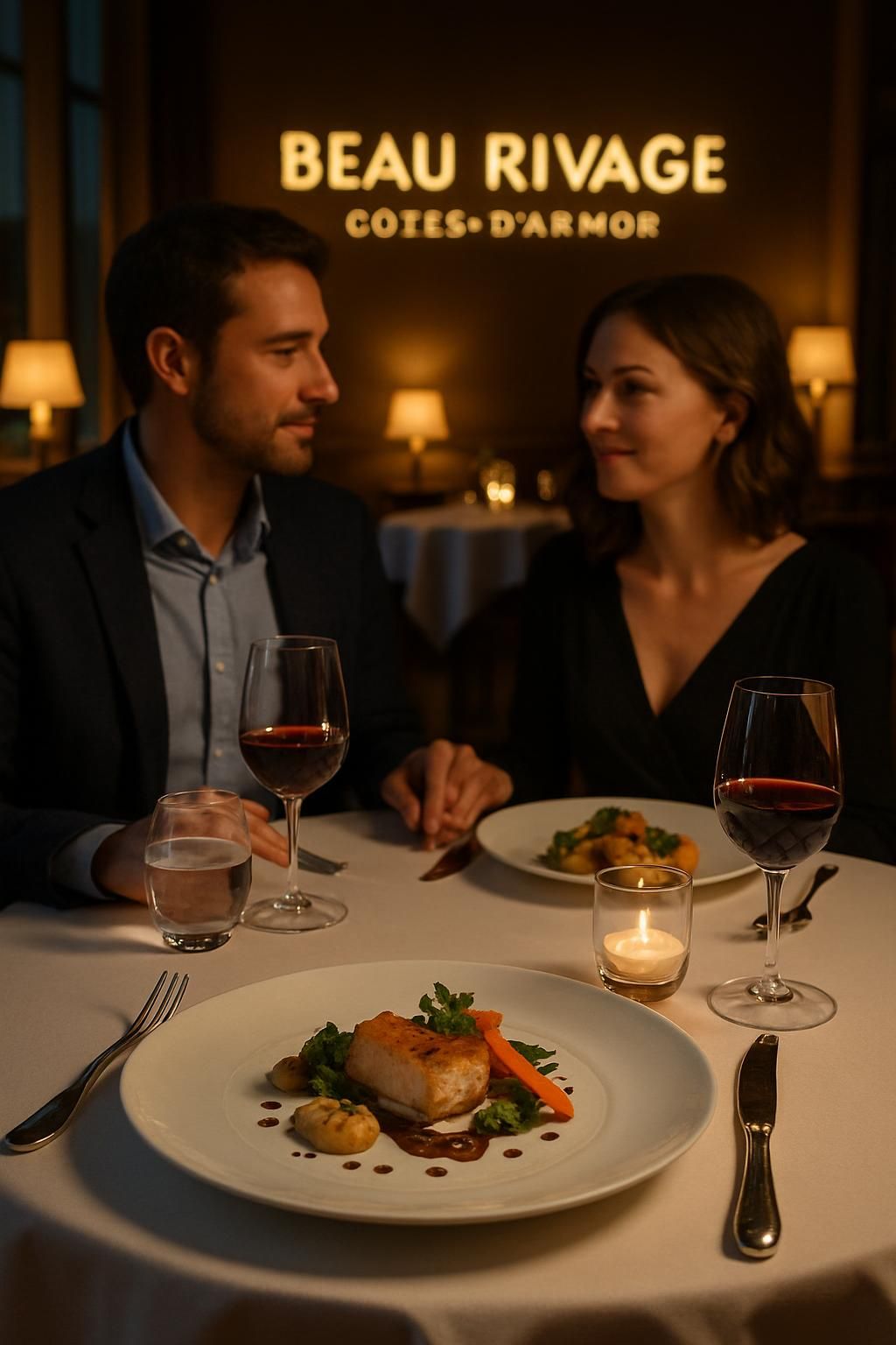 participez au concours ouest-france dans les côtes-d’armor et tentez de gagner un dîner pour deux au restaurant beau rivage. une soirée gourmande à ne pas manquer !