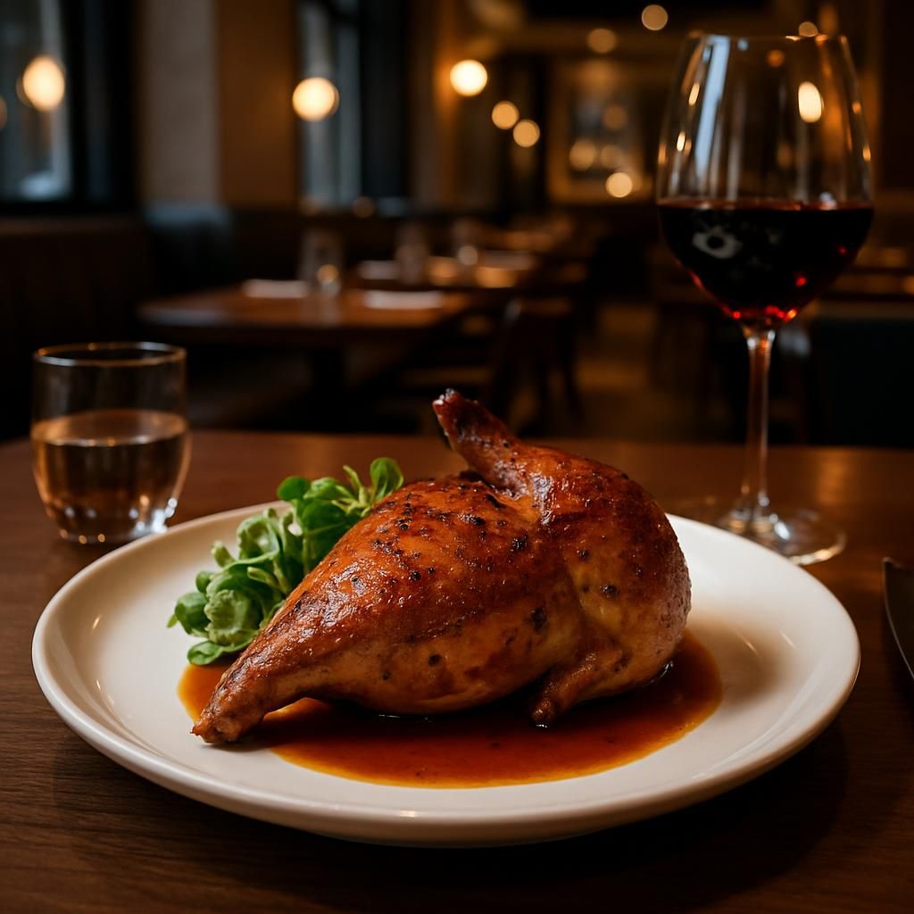 découvrez pourquoi un demi-poulet rôti à 40 dollars, créé par un chef français, suscite autant de débats et passion dans le monde de la gastronomie.