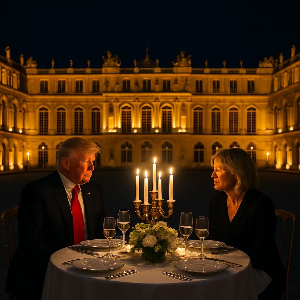 à versailles, catherine pégard partage en 20 minutes comment son point de vue sur donald trump a évolué, révélant une perspective inattendue qui éclaire sous un nouveau jour l'ancien président américain.