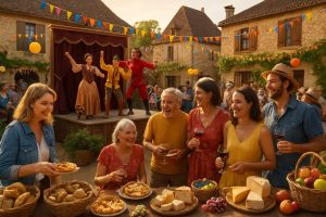 découvrez la fête unique de dégagnac, alliant théâtre captivant et plaisirs gourmands pour une expérience culturelle et culinaire inoubliable.