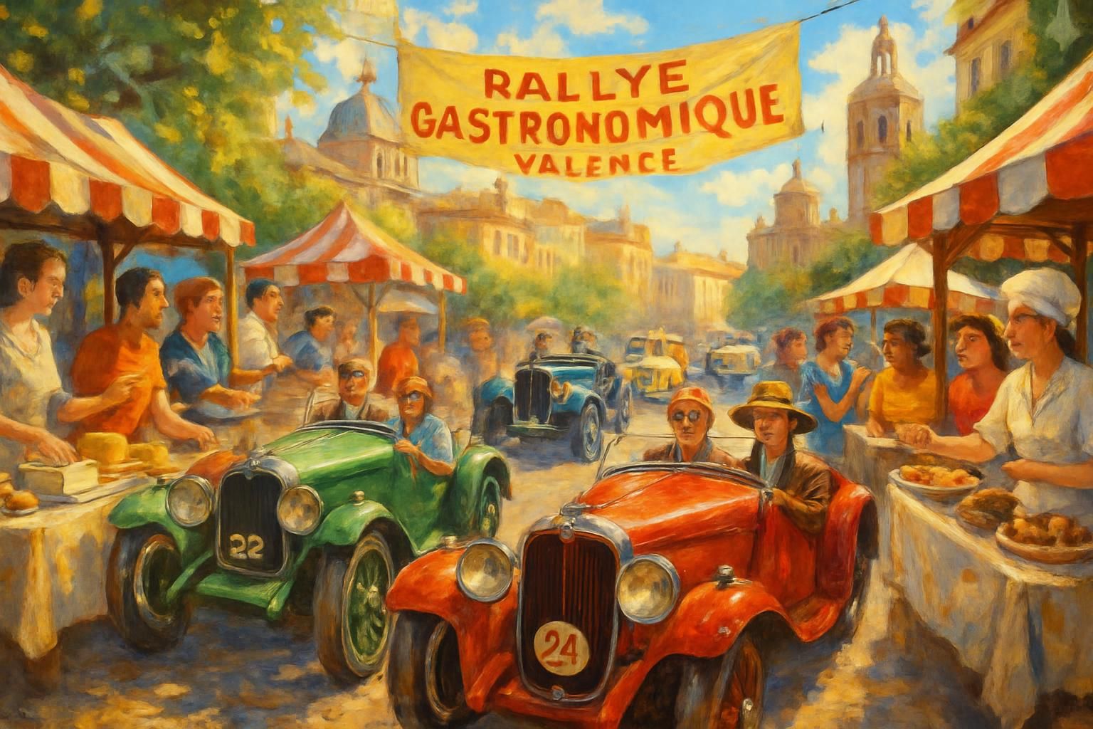 découvrez la 10e édition du rallye de la gastronomie à valence avec 171 équipages prêts à célébrer la passion culinaire et la compétition.