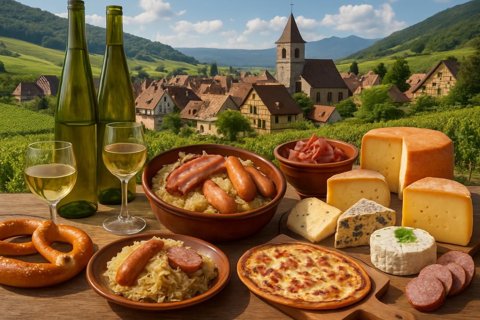 découvrez la richesse culinaire de l'est de la france à travers ses saveurs authentiques et ses spécialités régionales uniques.