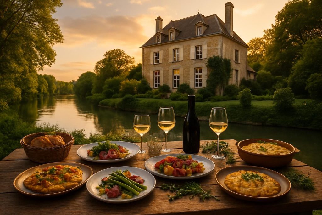 découvrez une demeure centenaire au bord de la marne offrant une expérience gastronomique d'exception alliant patrimoine, saveurs uniques et cadre idyllique.