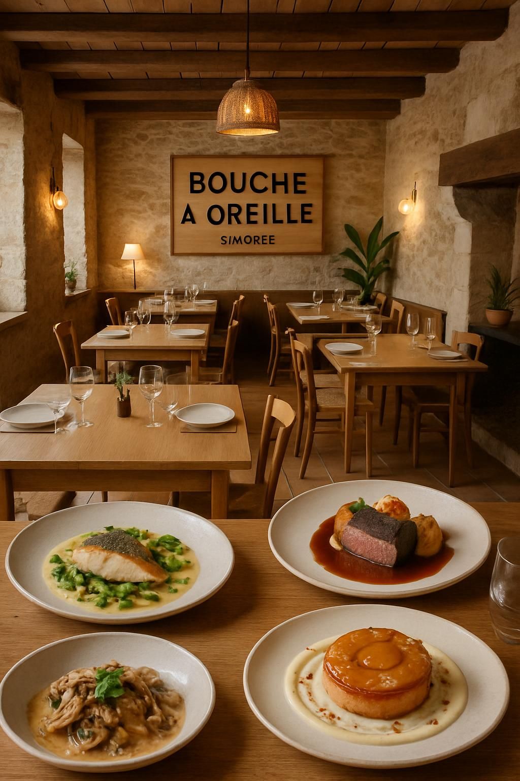 découvrez le bouche-à-oreille de simorre, la première toque prestigieuse du guide gastronomique, une adresse incontournable pour les amateurs de saveurs authentiques et raffinées.