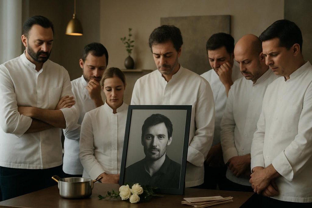 le départ inattendu du chef bertrand grébaut à 44 ans bouleverse la gastronomie française. de nombreux hommages émouvants, dont ceux de cyril lignac et christophe michalak, saluent son talent et son héritage.
