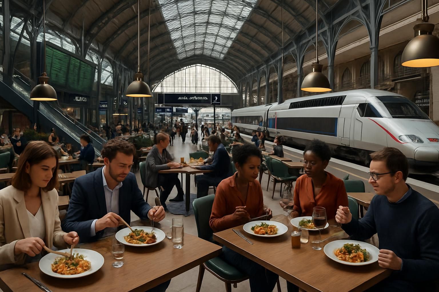 découvrez comment sncf gares & connexions révolutionne les gares en créant des espaces culinaires dynamiques, alliant gastronomie et voyage pour une expérience unique.