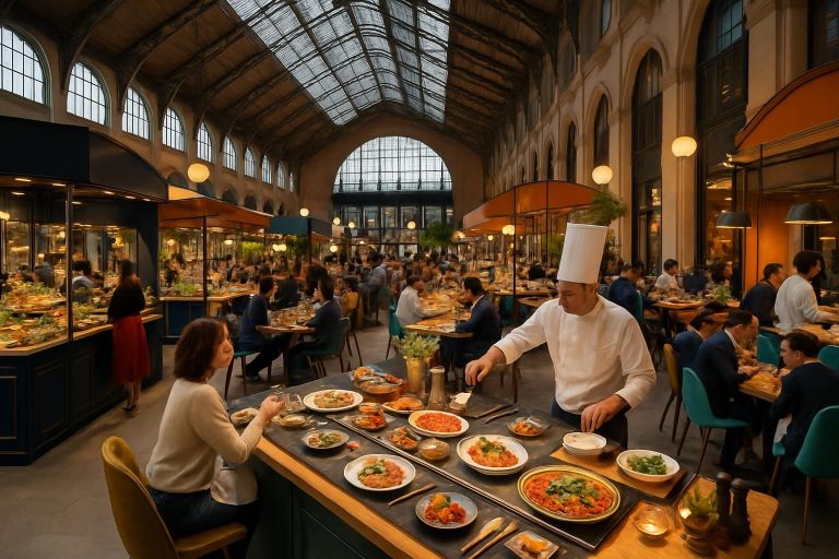 découvrez comment sncf gares & connexions révolutionne les gares en espaces gourmands, alliant confort et diversité culinaire pour une expérience unique lors de vos voyages.