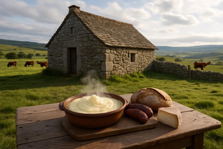découvrez les burons de l’aubrac, véritables sanctuaires où l’aligot révèle toutes ses saveurs authentiques et traditionnelles.