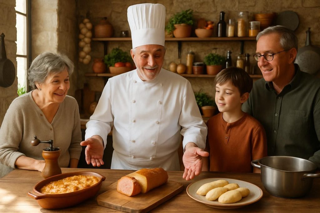 un lyonnais partage l'histoire de la gastronomie de manière accessible à tous, révélant les secrets et traditions culinaires pour tous les passionnés.