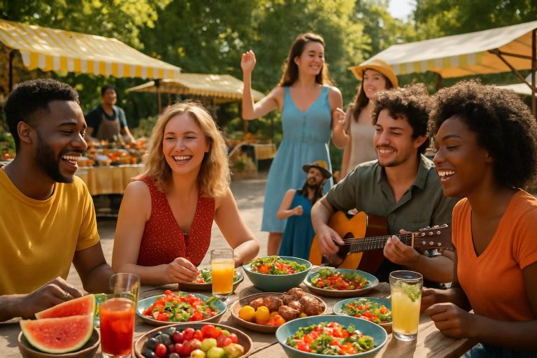 découvrez un été vibrant où la musique envoûtante se mêle aux saveurs authentiques et aux découvertes gustatives inédites pour éveiller tous vos sens.