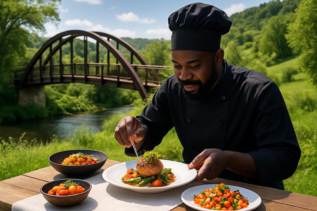 découvrez la passerelle à grazac, où le chef antillais réinvente les saveurs locales pour offrir un voyage culinaire inoubliable alliant tradition et exotisme.