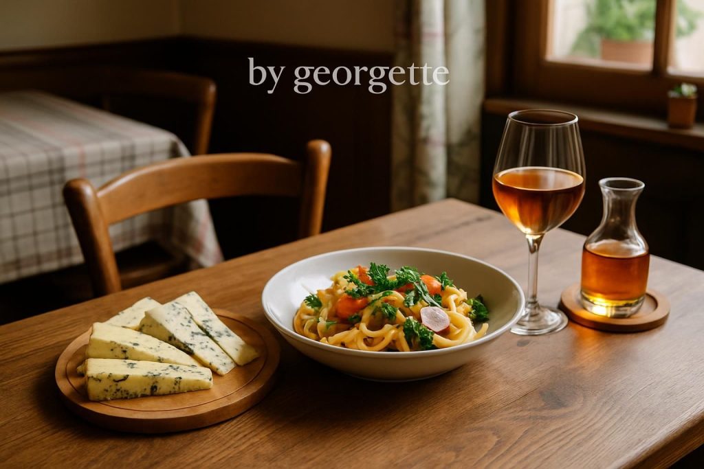 découvrez la richesse du terroir ligérien au restaurant by georgette : savourez la fourme, des pâtes artisanales et une liqueur unique pour une expérience gastronomique authentique.