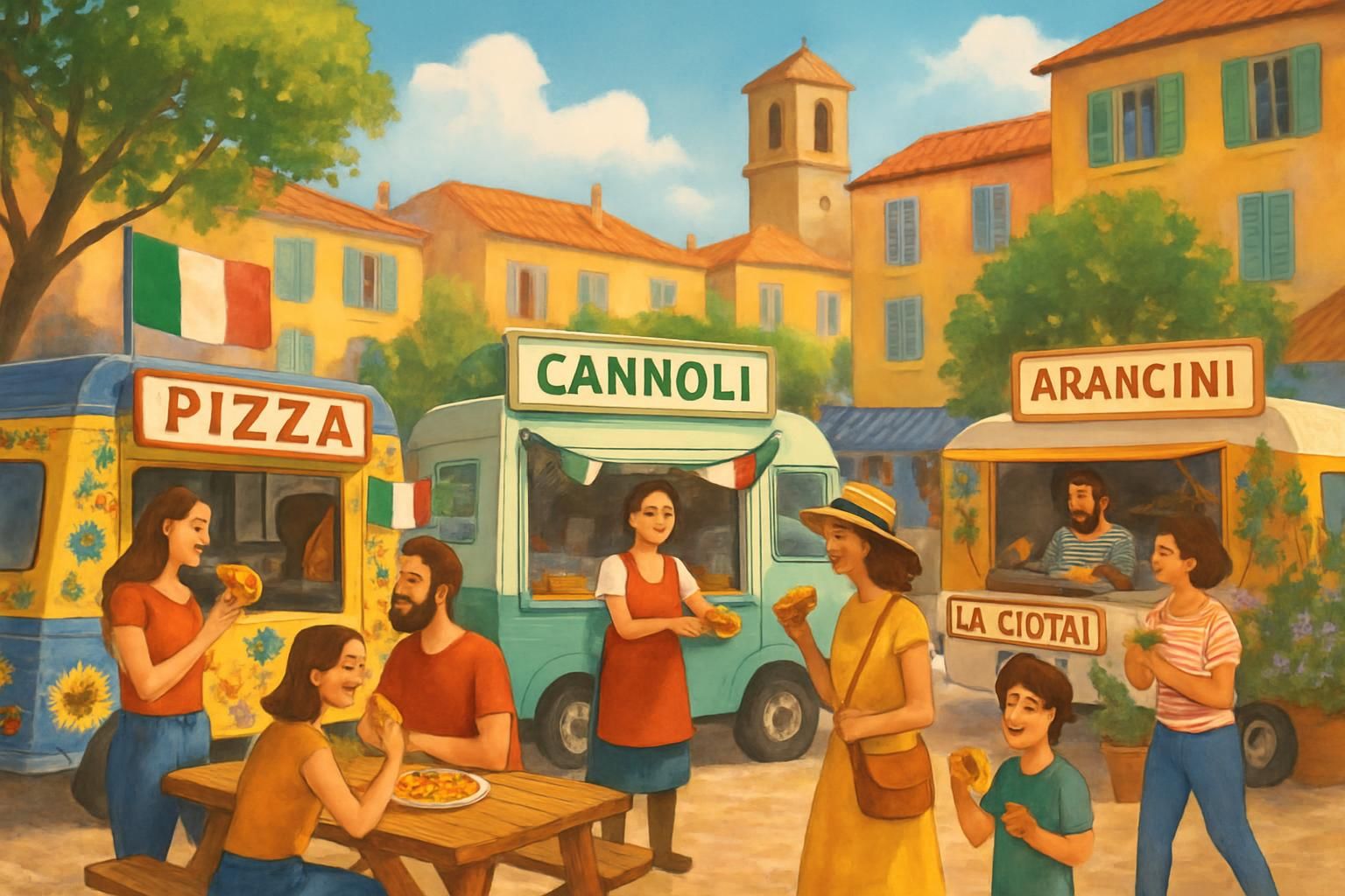 découvrez la dolce vita à la ciotat lors du festival cibo di strada, du 26 au 30, et savourez le meilleur de la gastronomie de rue italienne dans une ambiance conviviale et festive.