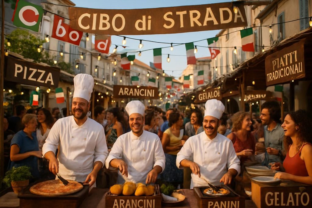 découvrez la dolce vita à la ciotat lors du festival cibo di strada, du 26 au 30, une célébration incontournable de la gastronomie de rue italienne avec des saveurs authentiques et une ambiance festive.