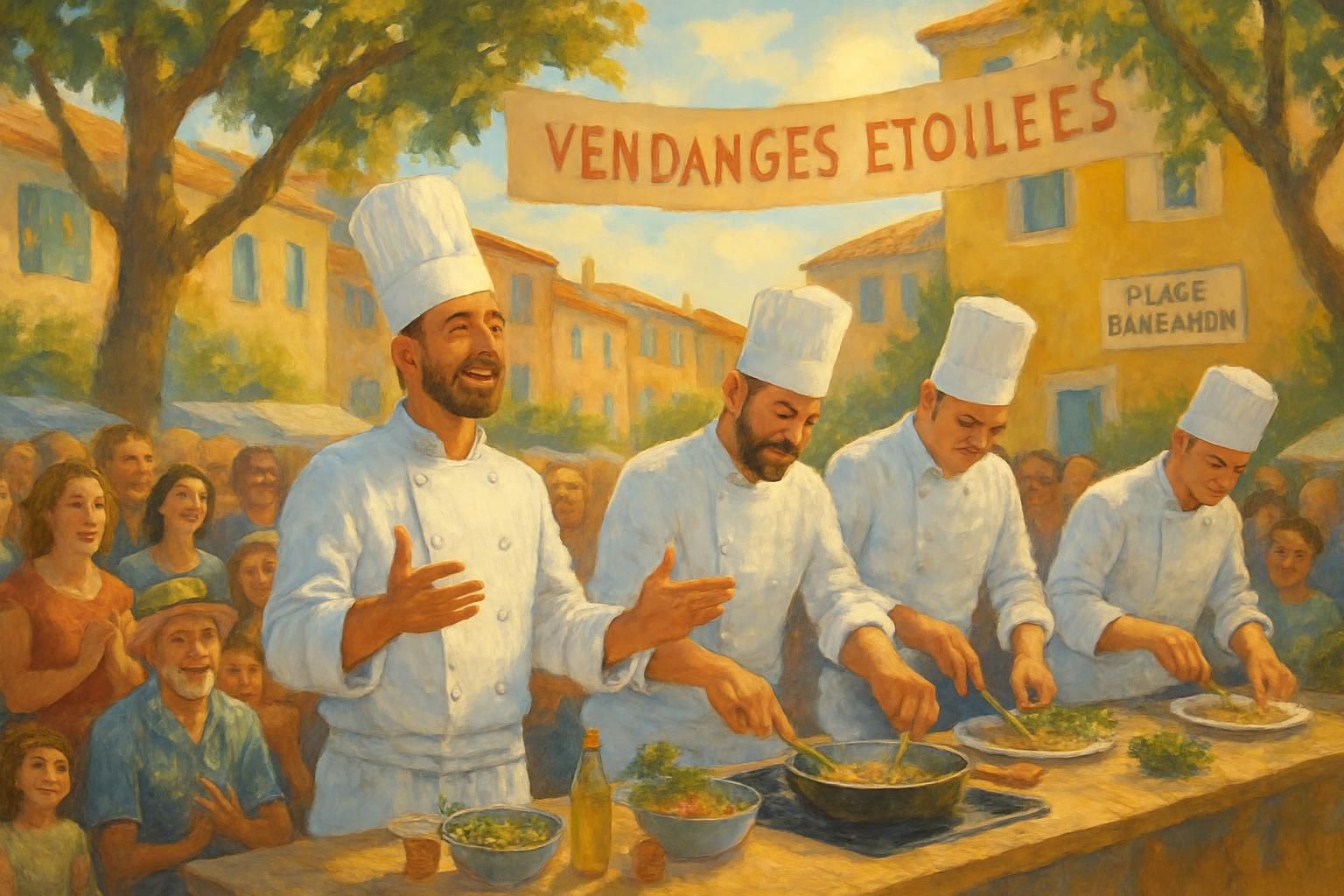 découvrez les vendanges étoilées à cassis du 25 au 27 septembre, un événement gastronomique unique réunissant les chefs de renom pour célébrer la cuisine et les vins d'exception.