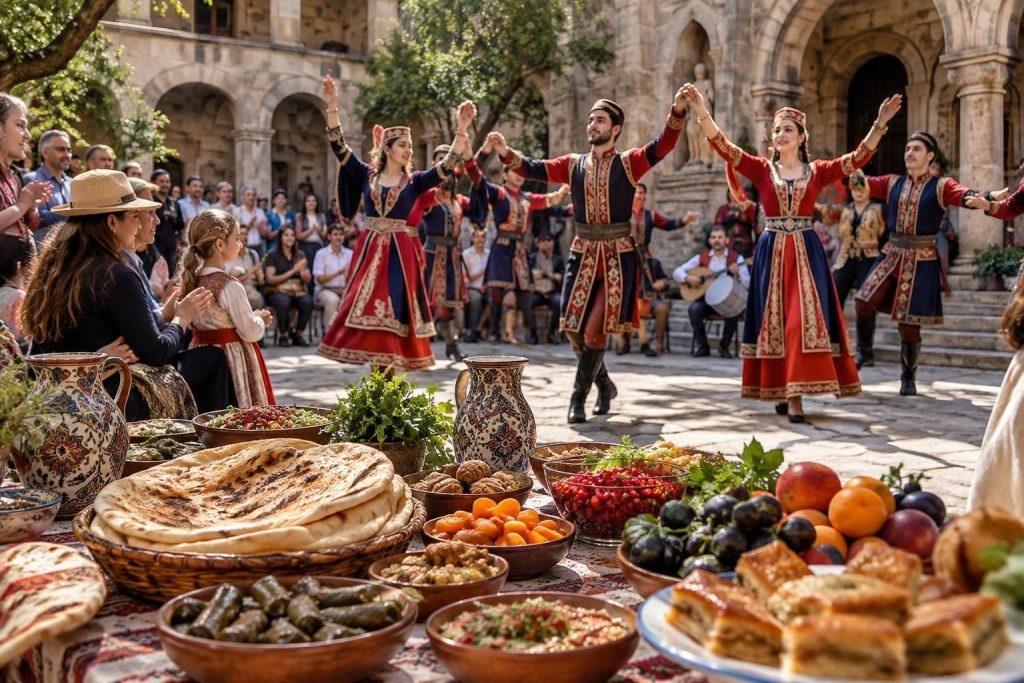 ce samedi, explorez l’arménie dans la cour du musée à travers son histoire, ses saveurs et ses danses traditionnelles.