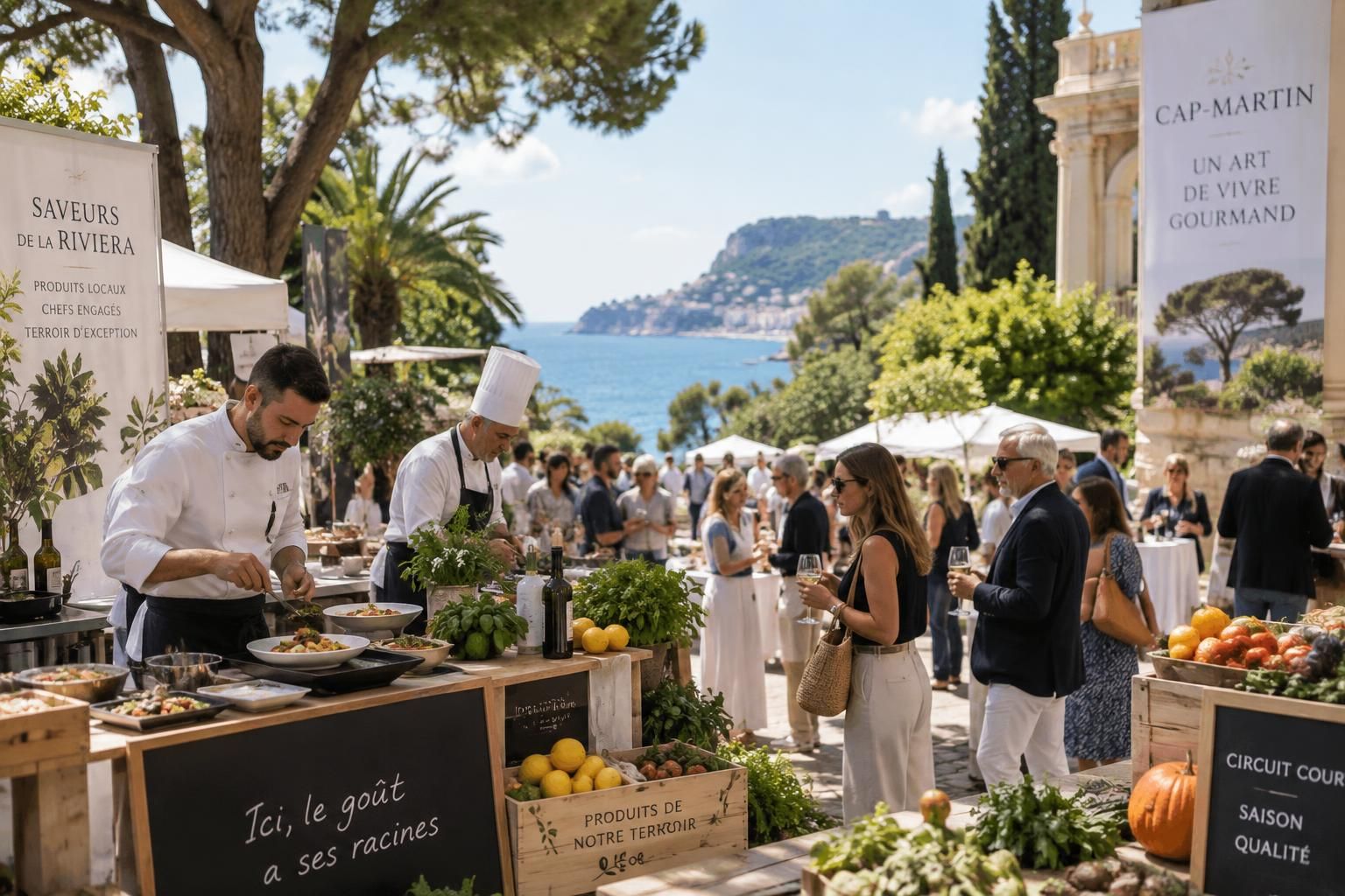 découvrez « oui, chef ! », le premier festival gastronomique du cap-martin : chefs, saveurs et rendez-vous gourmands à ne pas manquer.