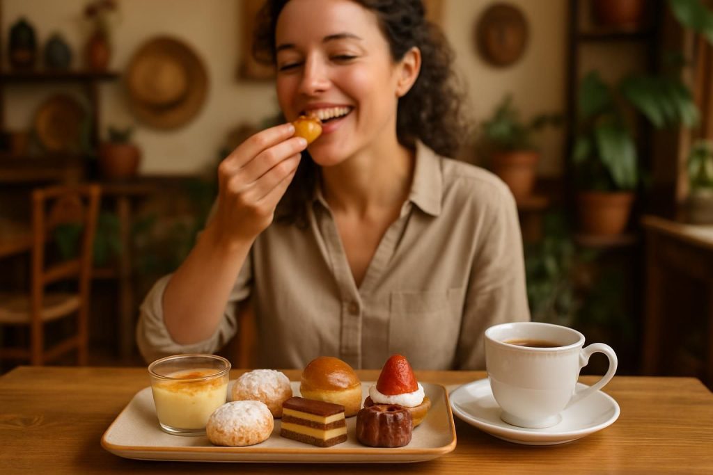 découvrez le café gourmand avec marie tabacchi et savourez les délices locaux de notre département. une invitation à explorer les saveurs authentiques et gourmandes de la région.