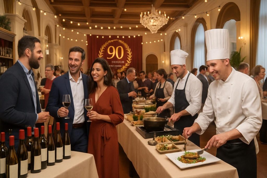 découvrez comment saint-péray fête 90 ans d’excellence au salon des vins et de la gastronomie, un événement incontournable pour les amateurs de saveurs et de traditions.