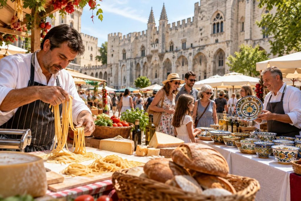 à avignon, la semaine italienne célèbre la culture, les saveurs et les savoir-faire d’italie lors d’un rendez-vous désormais incontournable.