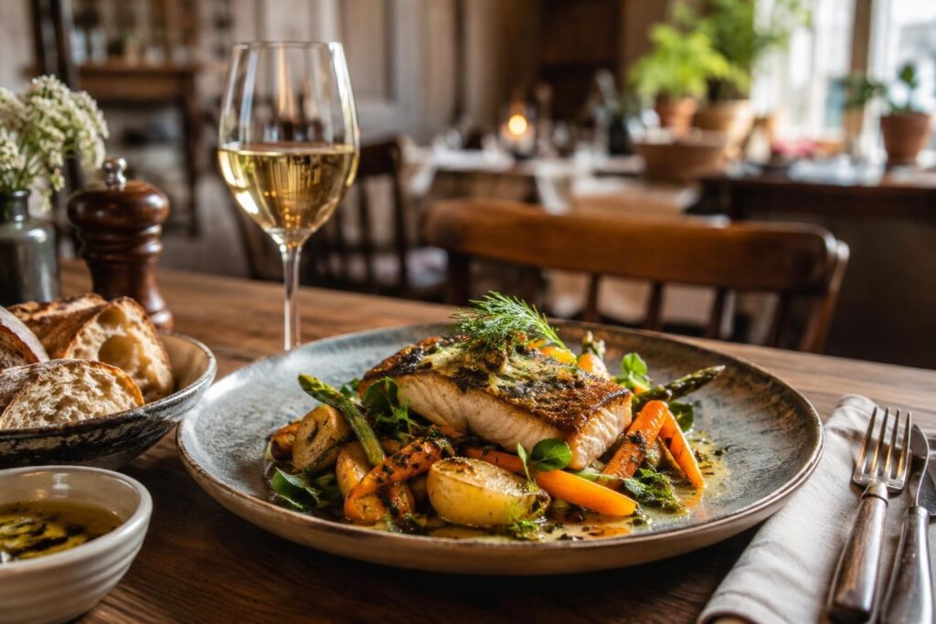 au saint hippolyte, savourez une cuisine de saison inspirée de souvenirs, de produits choisis et d’un caractère singulier.