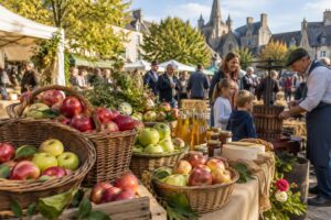 près de bayeux, le 22e festival de la pomme célèbre les saveurs du terroir et propose animations, découvertes et moments festifs pour tous.